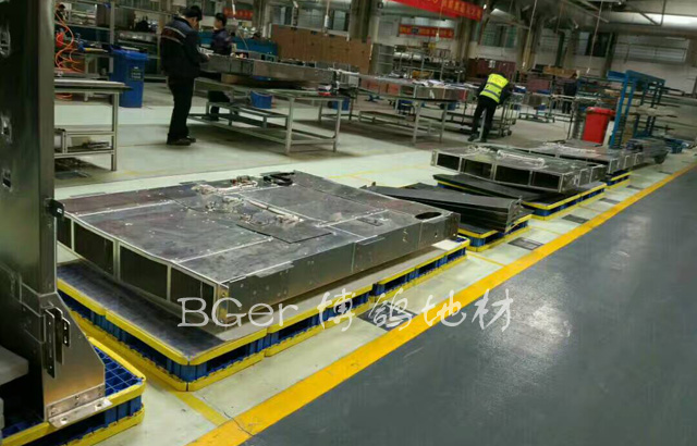 重工業(yè)車間地面貨物墊板 金屬制品墊板 防護地墊 貨物搬運托盤-3