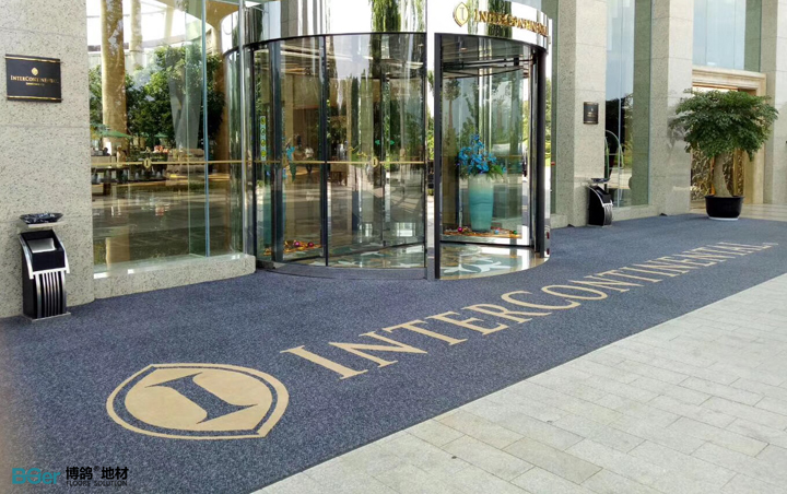 酒店門(mén)口除塵地墊刮泥地毯