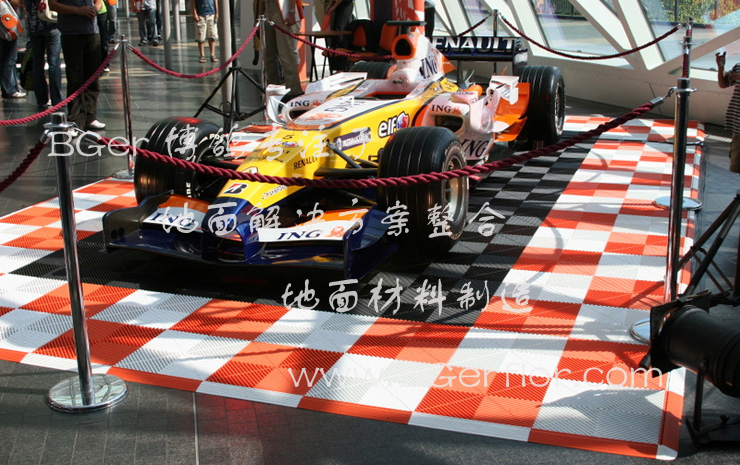賽車展示臺(tái)展臺(tái)地墊