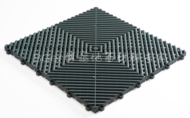 拼接地墊 鎖扣式工業(yè)車間網(wǎng)格地板 廠房地面地板 排水 排污 防滑工業(yè)地墊