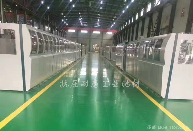 工廠工業(yè)車(chē)間耐磨地板 工業(yè)地板卷裝地材車(chē)間地坪地面改造方案