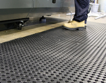 行走道防滑地墊_帶空型耐油、耐壓、耐磨、耐化學(xué)性、疏水地墊卷