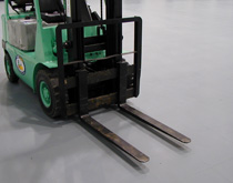 走叉車(chē)耐磨耐壓地板，工廠廠房走叉車(chē)地面處理介紹