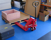 庫(kù)房倉(cāng)庫(kù)走重車(chē)地板 走手推液壓車(chē)地面鋪裝材料