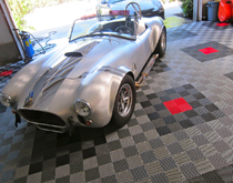 別墅車庫地板，別墅車庫地面鋪裝效果圖