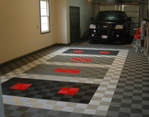 居家車庫地面用什么材料？車庫地面鋪裝做法效果欣賞